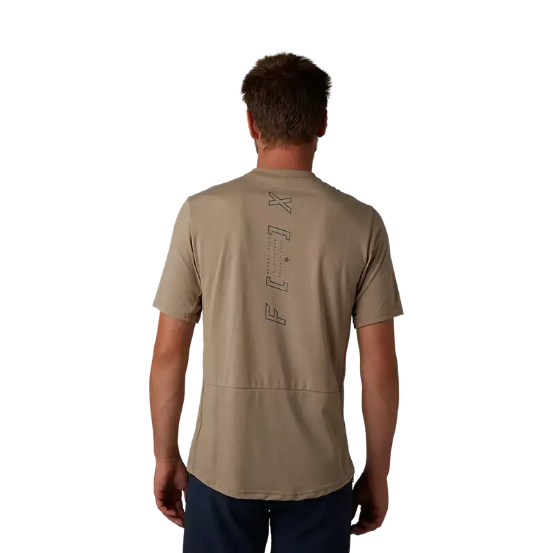 Fox Racing Ranger Dri Release Short Sleeve Mtb Jersey - Emit - Mocca 2