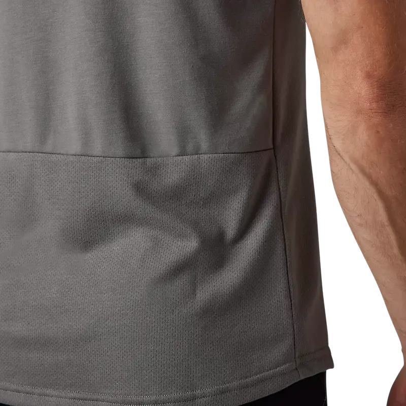 Fox Racing Ranger Dri Release Short Sleeve Mtb Jersey - Emit - Pewter 4