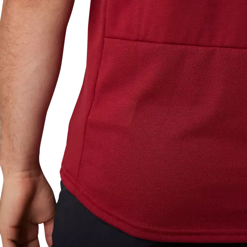 Fox Racing Ranger Dri Release Short Sleeve Mtb Jersey - Race - Bordeaux 4