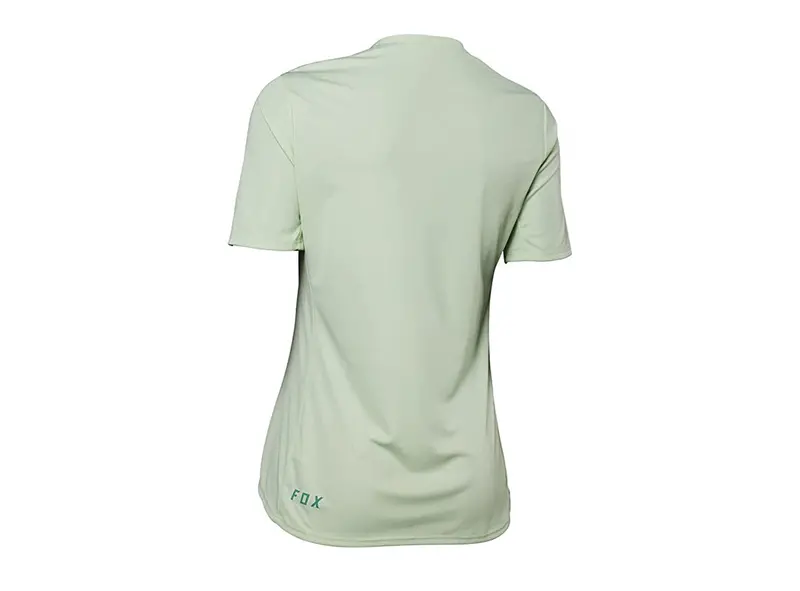 Fox Racing Ranger Foxhead Short Sleeve Mtb Jersey - Womens - Acid Green 2