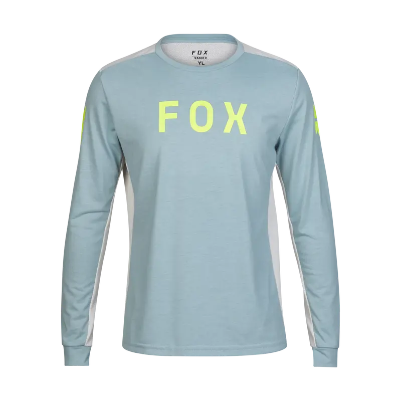 Fox Racing Ranger Long Sleeve Mtb Jersey - Aviation - Youth - Gunmetal 1