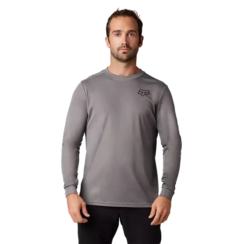 Fox Racing Ranger Long Sleeve Mtb Jersey - Font - Dark Gray 2