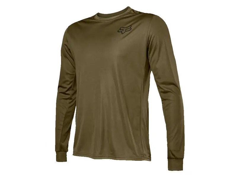 Fox Racing Ranger Long Sleeve Mtb Jersey - Font - Olive Green 1