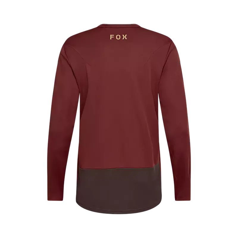 Fox Racing Ranger Long Sleeve Mtb Jersey - Fox Head - Rust 2