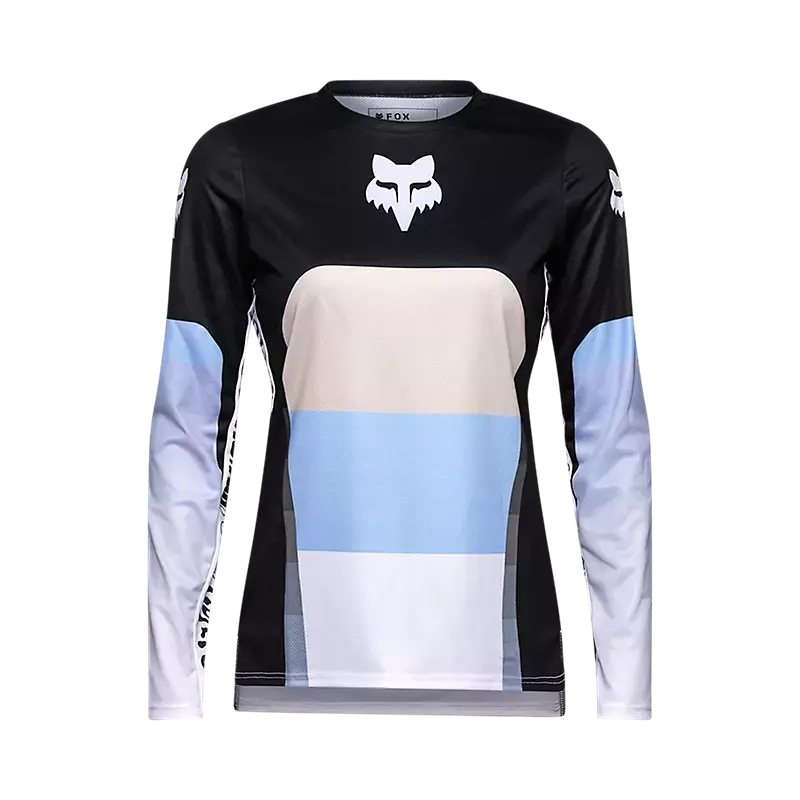 Fox Racing Ranger Long Sleeve Mtb Jersey - Grid - Womens - Black 1