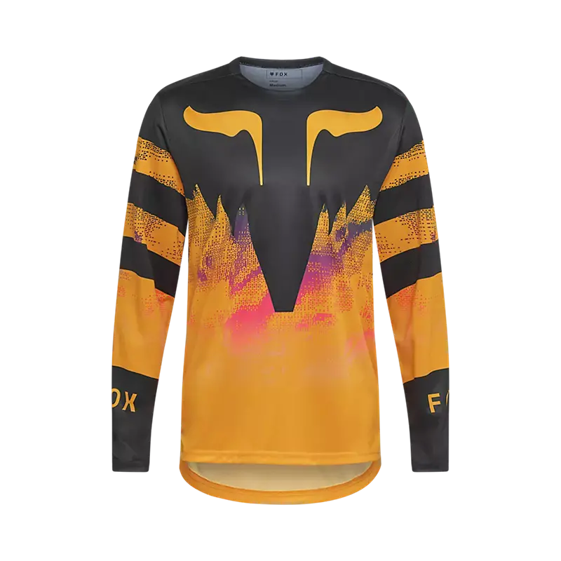 Fox Racing Ranger Long Sleeve Mtb Jersey - Kairos - Tangerine 1