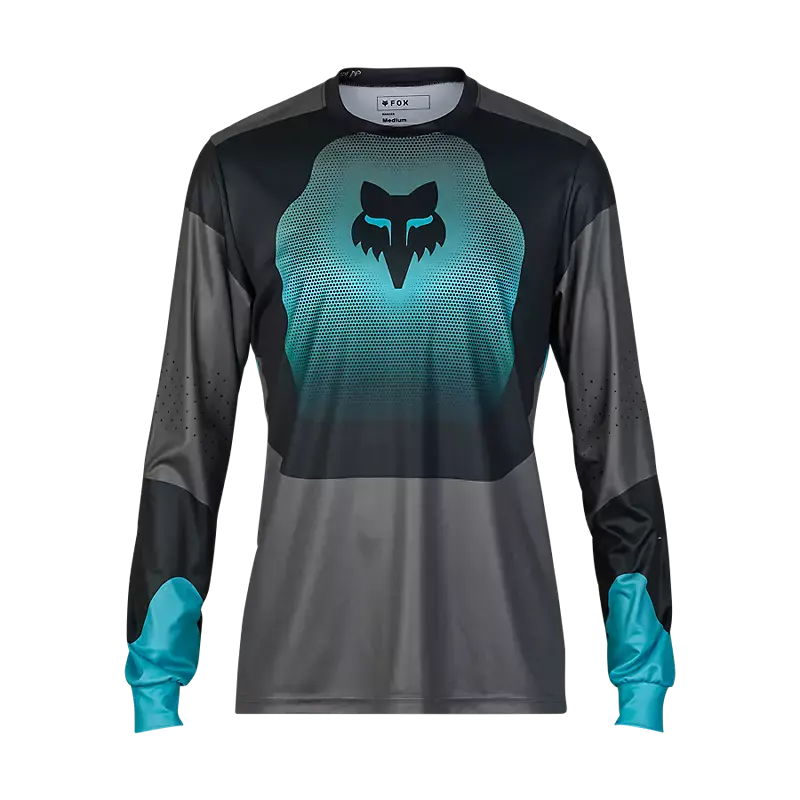 Fox Racing Ranger Long Sleeve Mtb Jersey - Revise - Teal 1