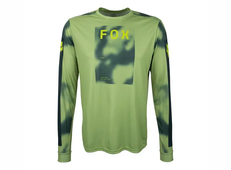 Fox Racing Ranger Long Sleeve Mtb Jersey - Taunt - Pale Green 1