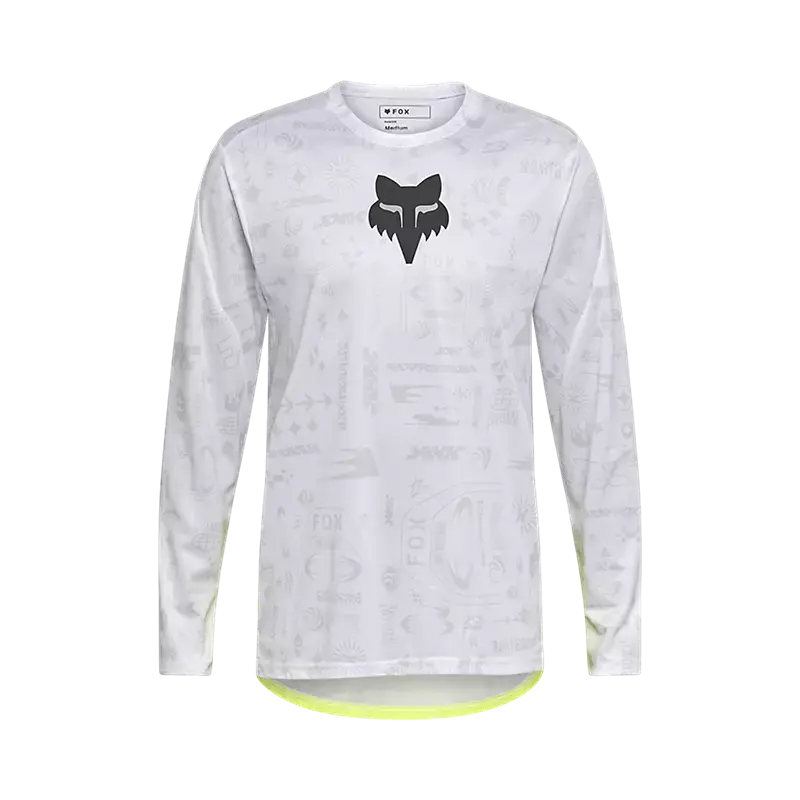 Fox Racing Ranger Long Sleeve Mtb Jersey - Womens - Lunar - White 1