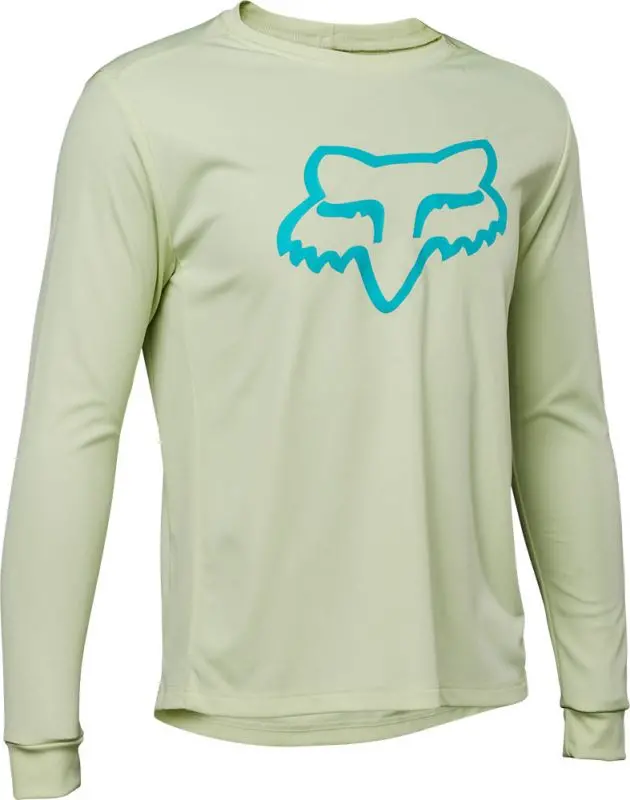 Fox Racing Ranger Long Sleeve Mtb Jersey - Youth - Sea Spray 1