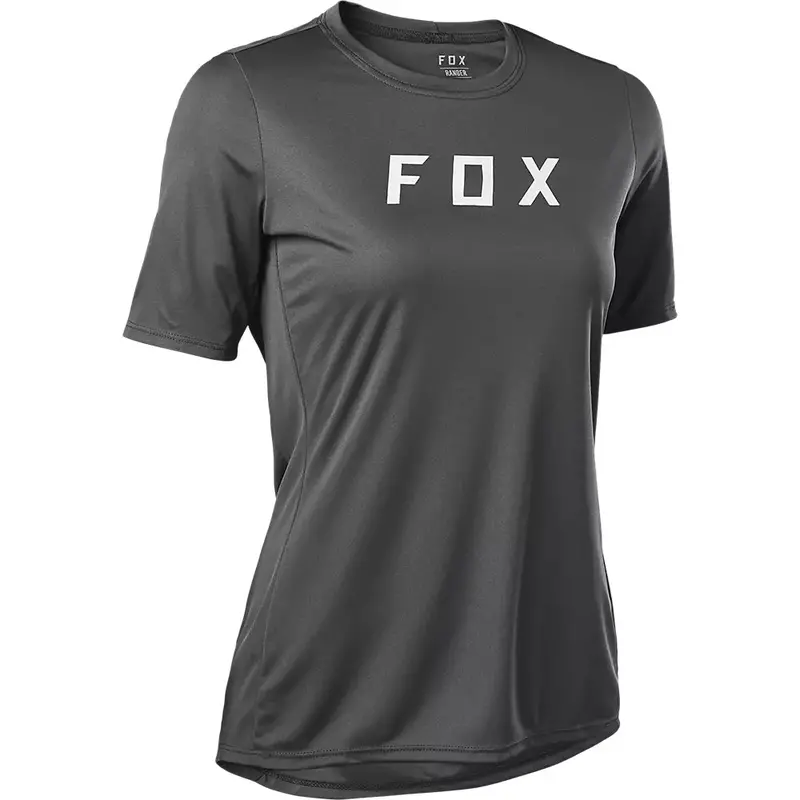 Fox Racing Ranger Moth Short Sleeve Mtb Jersey - Womens - Dark Shadow 1