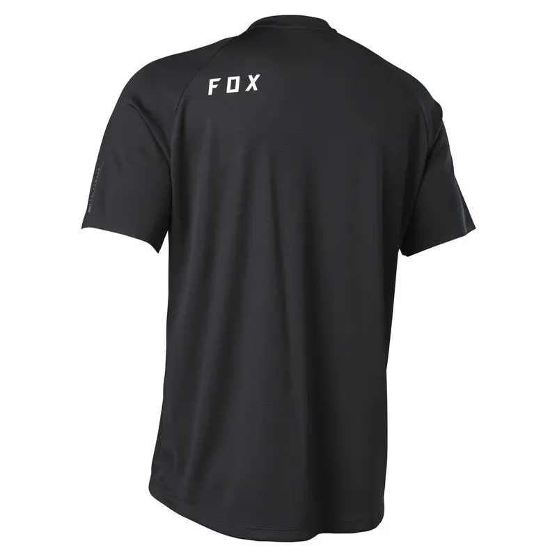 Fox Racing Ranger Power Dry Short Sleeve Mtb Jersey - Black - Nlm 2