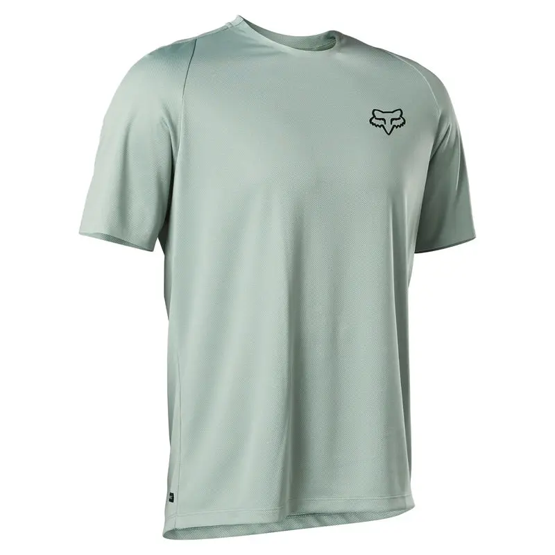 Fox Racing Ranger Power Dry Short Sleeve Mtb Jersey - Eucalyptus 1