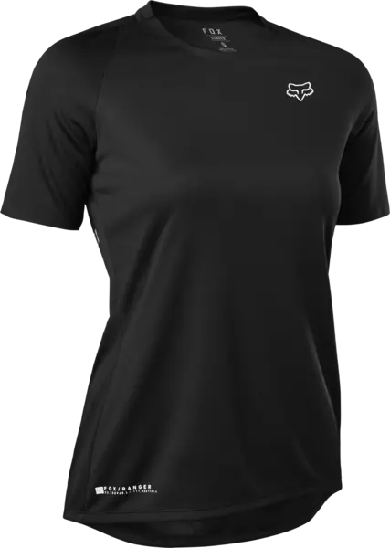 Fox Racing Ranger Power Dry® Short Sleeve Mtb Jersey - Womens - Black 1