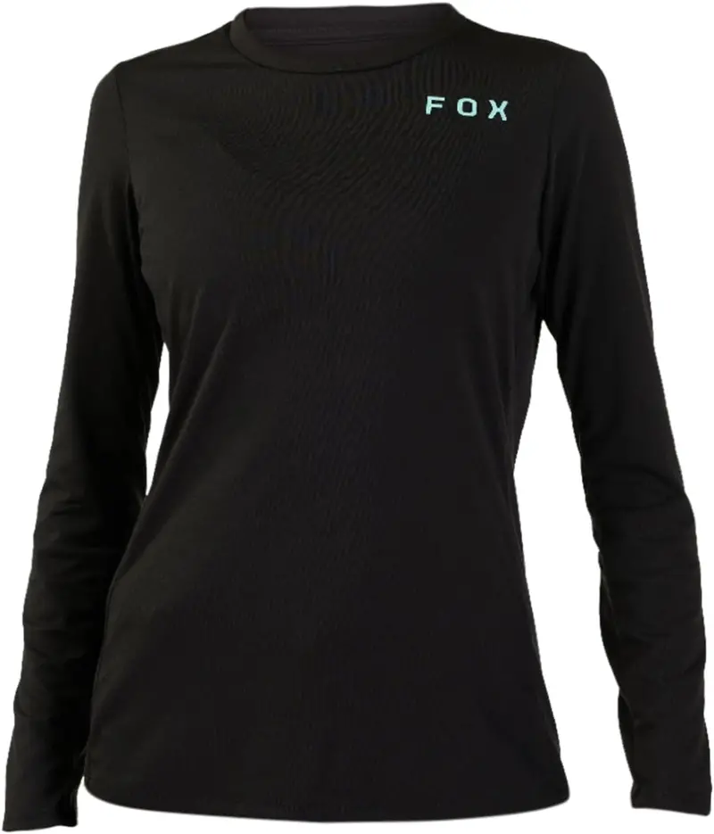 Fox Racing Ranger Race Long Sleeve Mtb Jersey - Womens - Black 1