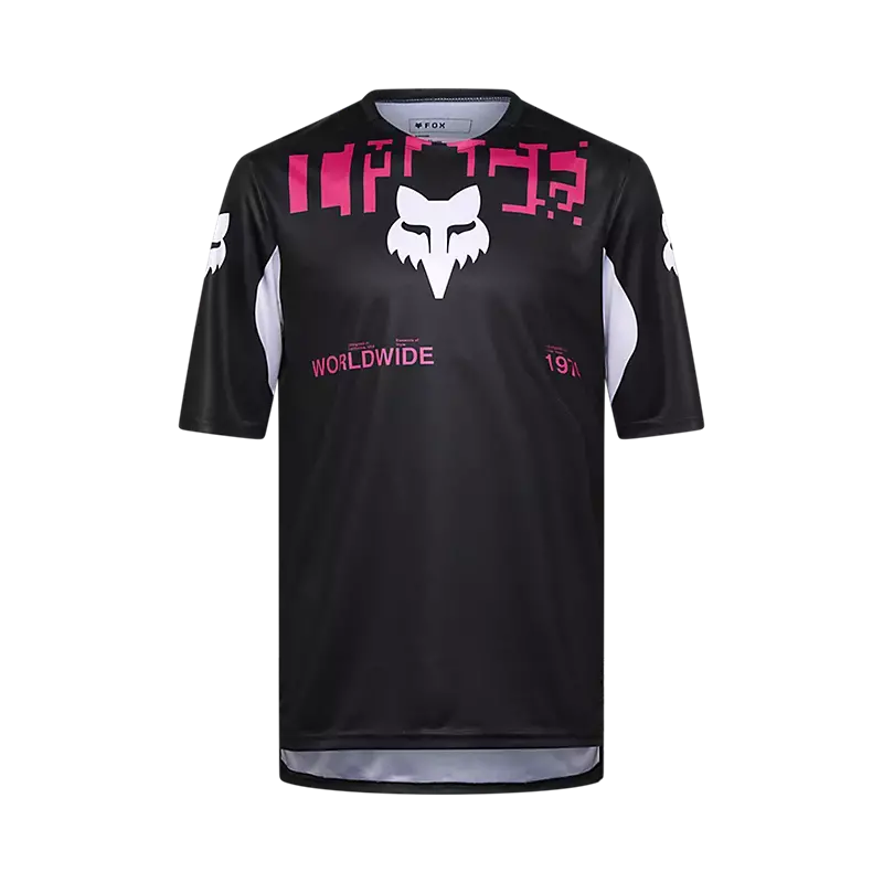 Fox Racing Ranger Short Sleeve Mtb Jersey - Digi Image - Black 1