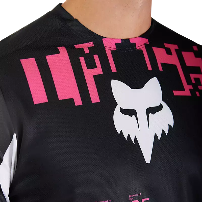 Fox Racing Ranger Short Sleeve Mtb Jersey - Digi Image - Black 5
