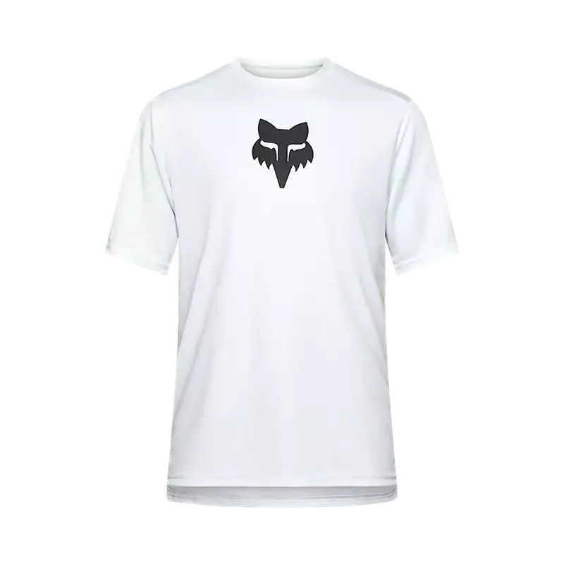 Fox Racing Ranger Short Sleeve Mtb Jersey - Fox Head - Pale Blue 1