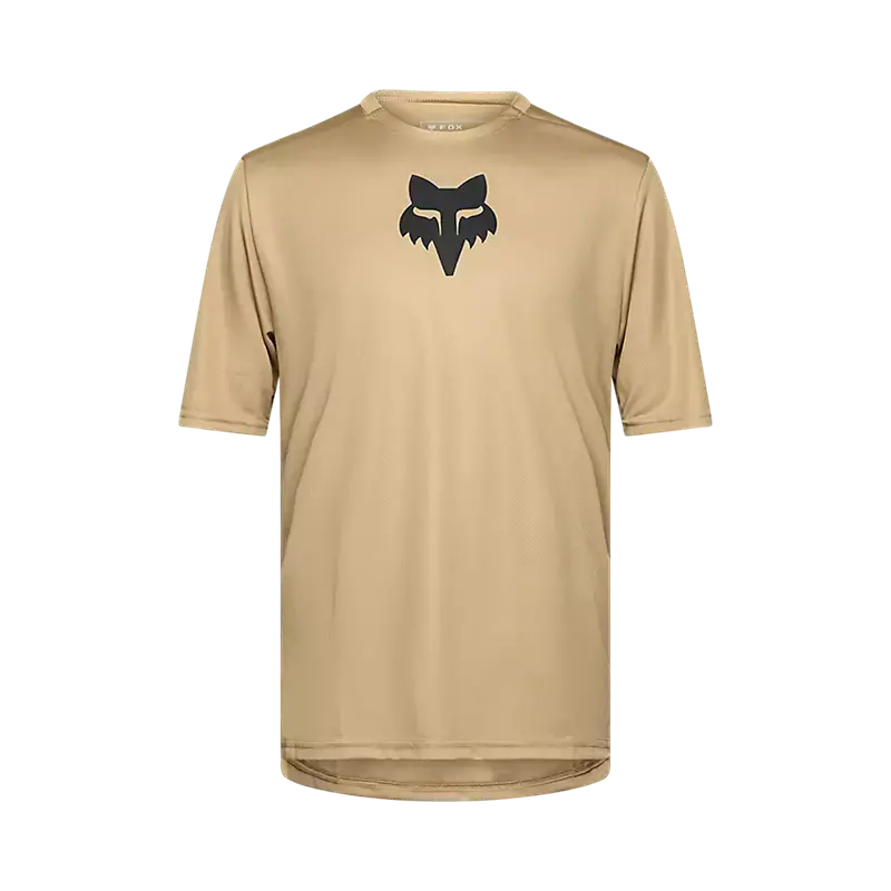 Fox Racing Ranger Short Sleeve Mtb Jersey - Fox Head - Sand 1