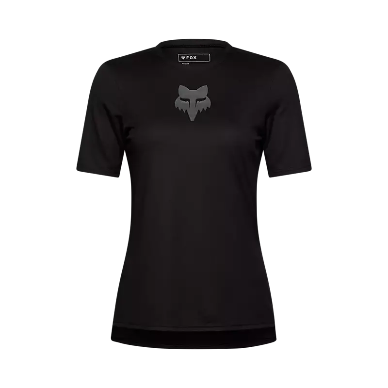 Fox Racing Ranger Short Sleeve Mtb Jersey - Fox Head - Womens - Black 1