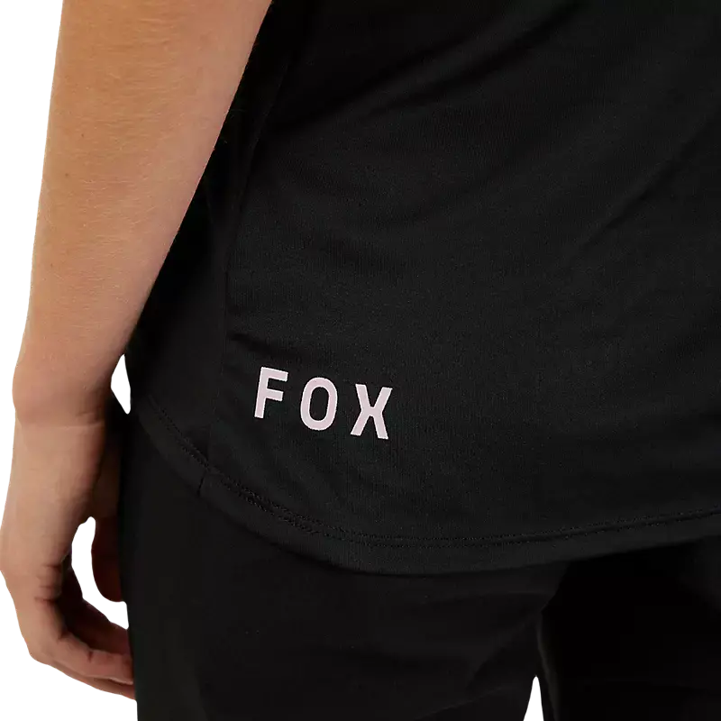 Fox Racing Ranger Short Sleeve Mtb Jersey - Foxhead - Womens - Black 4