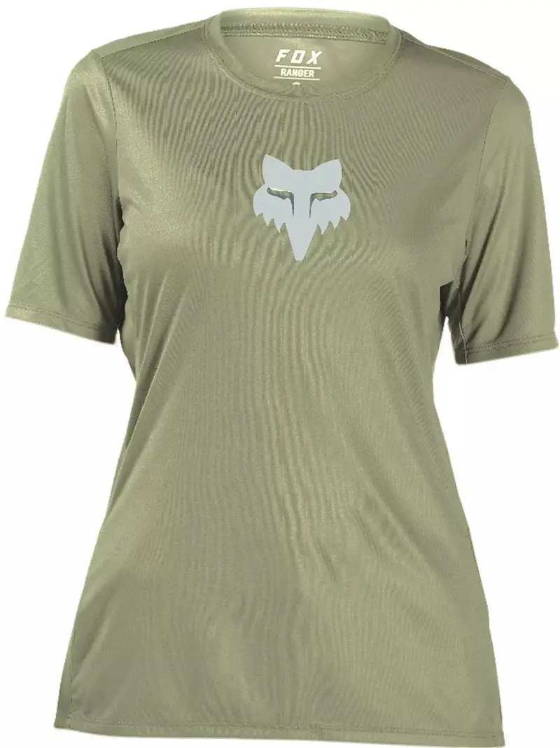 Fox Racing Ranger Short Sleeve Mtb Jersey - Foxhead - Womens - Cactus 1