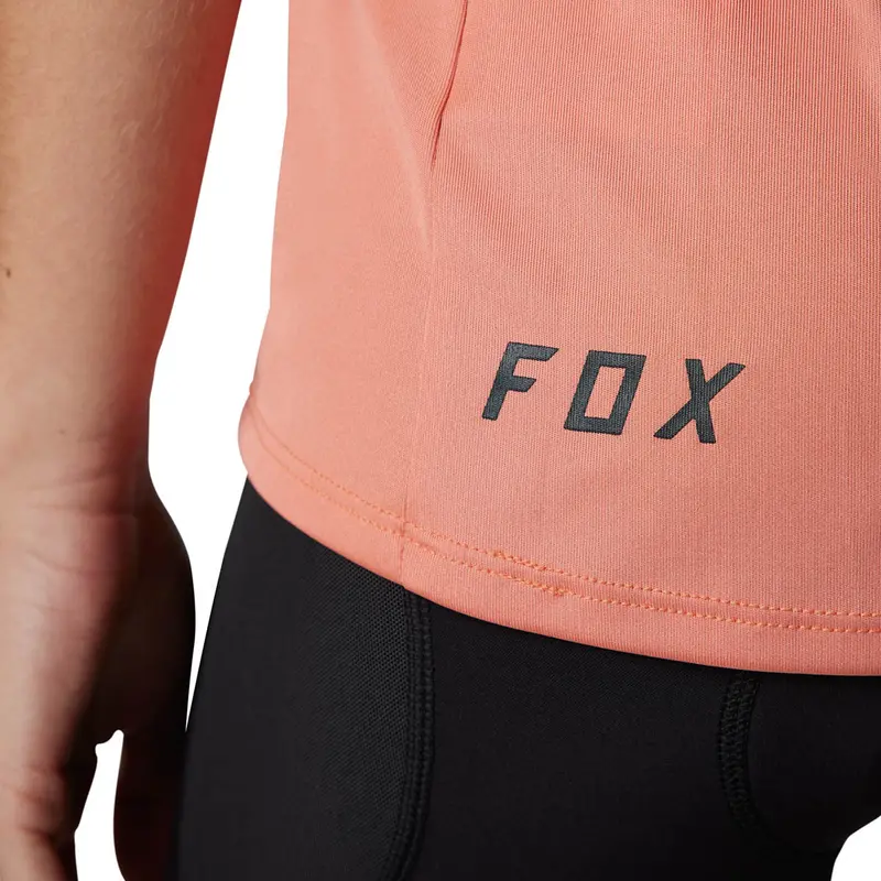 Fox Racing Ranger Short Sleeve Mtb Jersey - Foxhead - Womens - Salmon 4