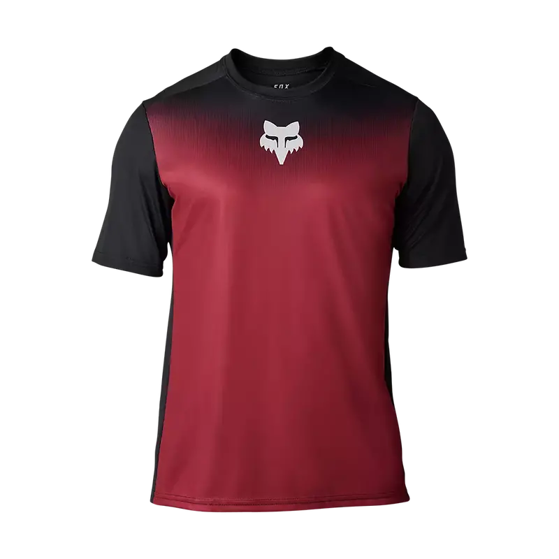Fox Racing Ranger Short Sleeve Mtb Jersey - Keel - Bordeaux 1