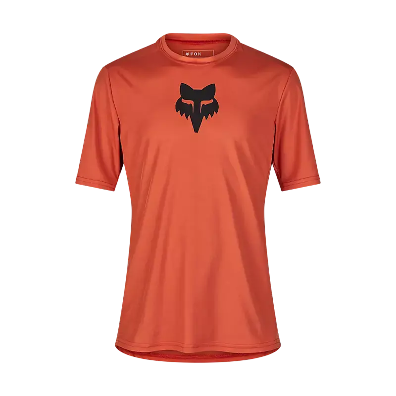 Fox Racing Ranger Short Sleeve Mtb Jersey - Lab Head - Atomic Orange 1