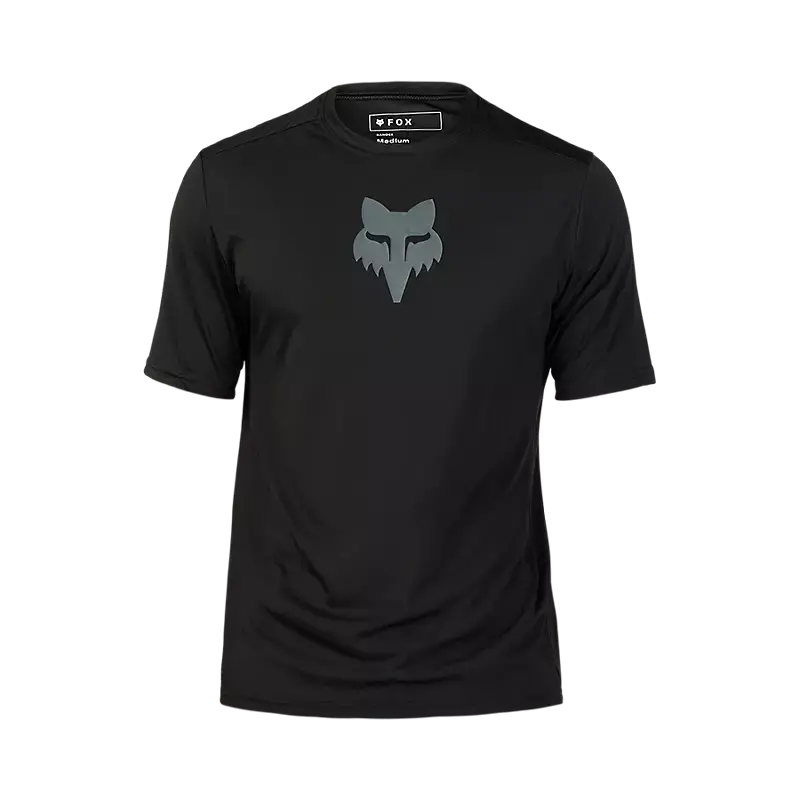 Fox Racing Ranger Short Sleeve Mtb Jersey - Lab Head - Black 1