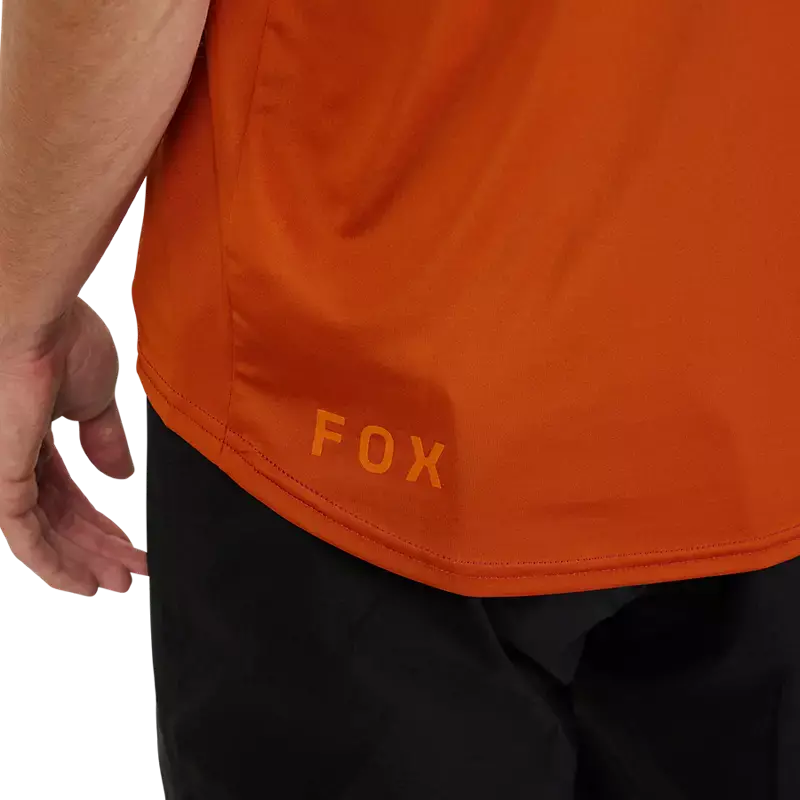 Fox Racing Ranger Short Sleeve Mtb Jersey - Lab Head - Burnt Orange 5