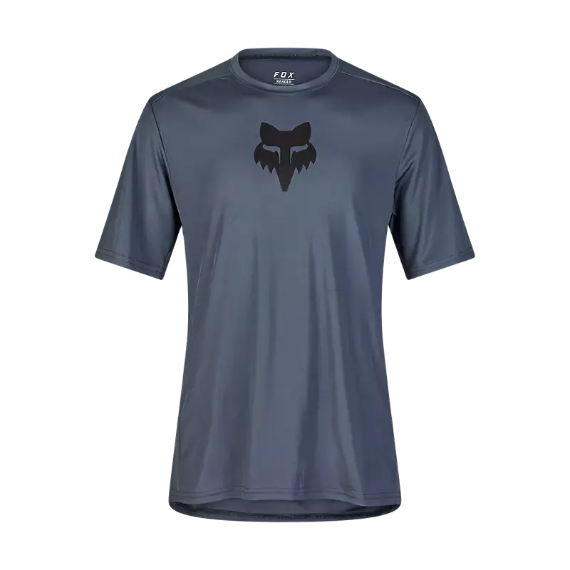 Fox Racing Ranger Short Sleeve Mtb Jersey - Lab Head - Graphite 1