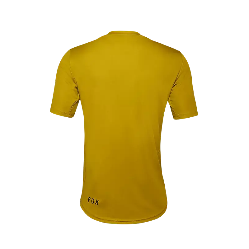 Fox Racing Ranger Short Sleeve Mtb Jersey - Lab Head - Mustard 2