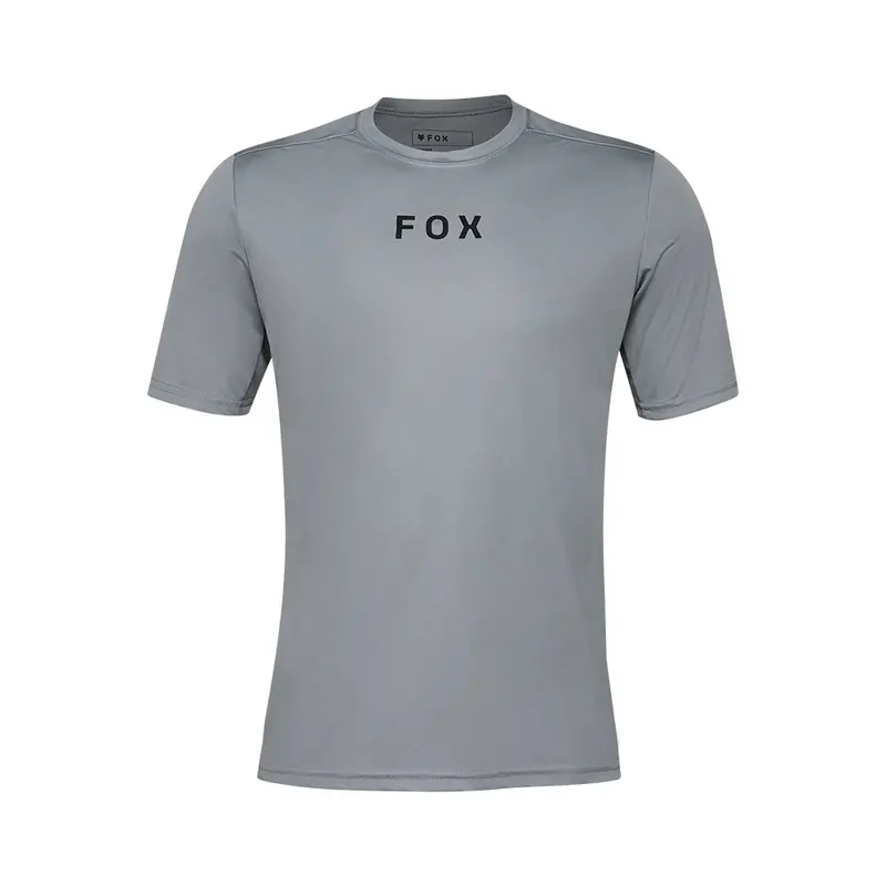 Fox Racing Ranger Short Sleeve Mtb Jersey - Moth - Cool Gray 1