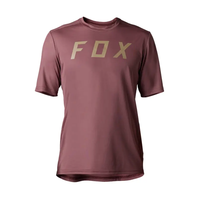 Fox Racing Ranger Short Sleeve Mtb Jersey - Moth - Cordovan 1