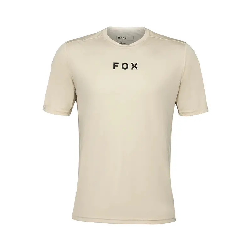 Fox Racing Ranger Short Sleeve Mtb Jersey - Moth - Cream 1