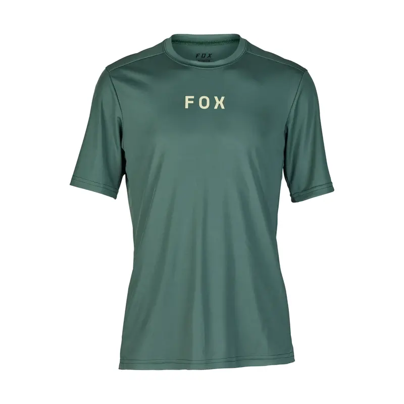 Fox Racing Ranger Short Sleeve Mtb Jersey - Moth - Hunter Green 1