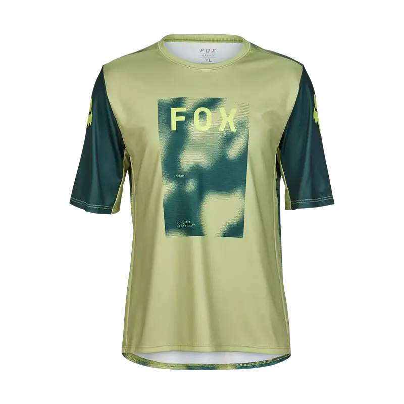 Fox Racing Ranger Short Sleeve Mtb Jersey - Taunt - Youth - Steel Gray 1