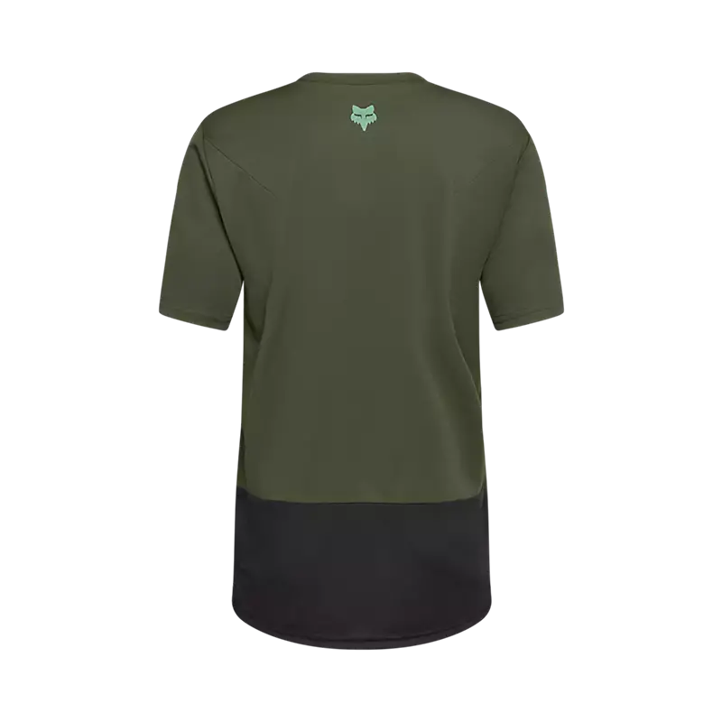 Fox Racing Ranger Short Sleeve Mtb Jersey - Wordmark - Dark Sage 2