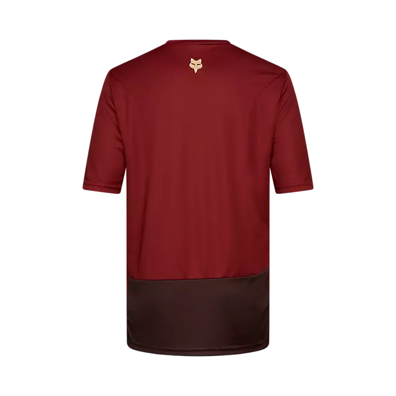 Fox Racing Ranger Short Sleeve Mtb Jersey - Wordmark - Rust 2