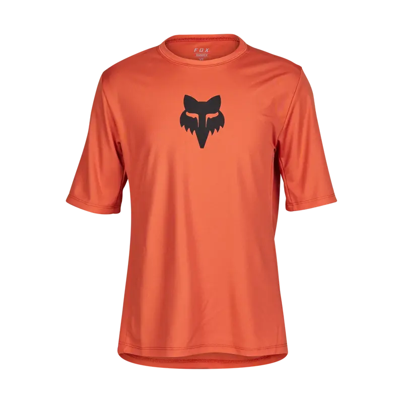 Fox Racing Ranger Short Sleeve Mtb Jersey - Youth - Atomic Orange 1