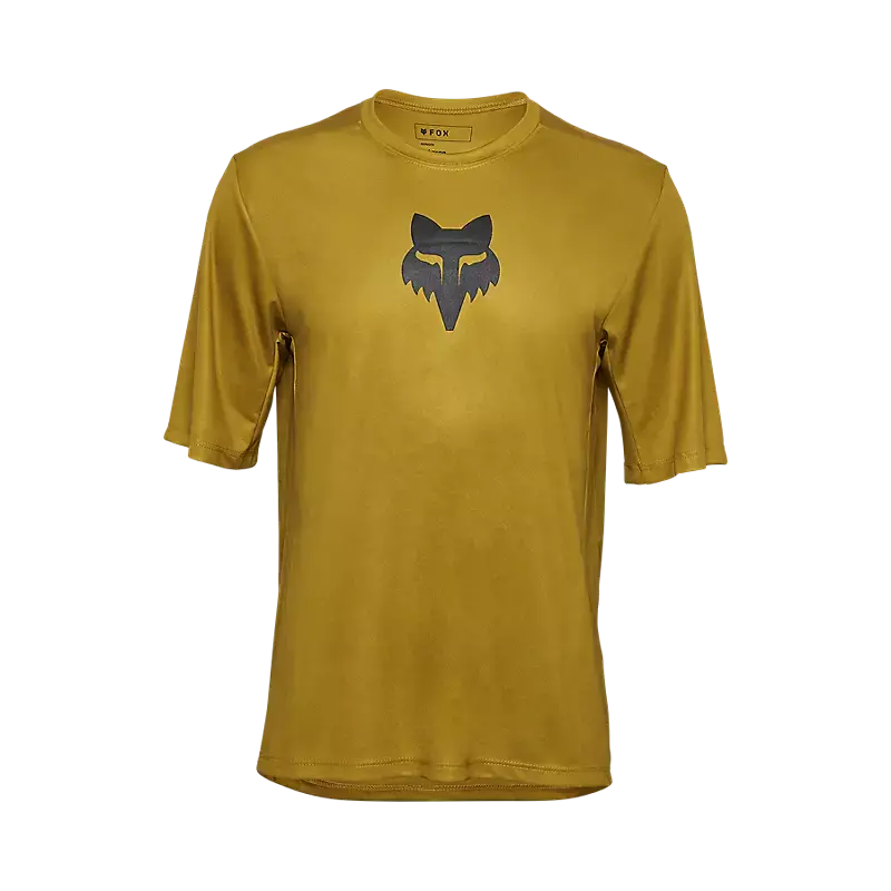 Fox Racing Ranger Short Sleeve Mtb Jersey - Youth - Mustard 1