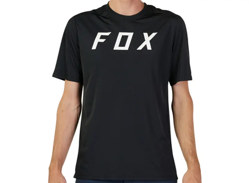 Fox Racing Ranger Short Sleeve Mtb Race Jersey - Moth - Black 1