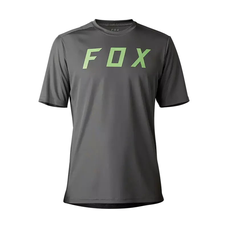 Fox Racing Ranger Short Sleeve Mtb Race Jersey - Moth - Pewter 1