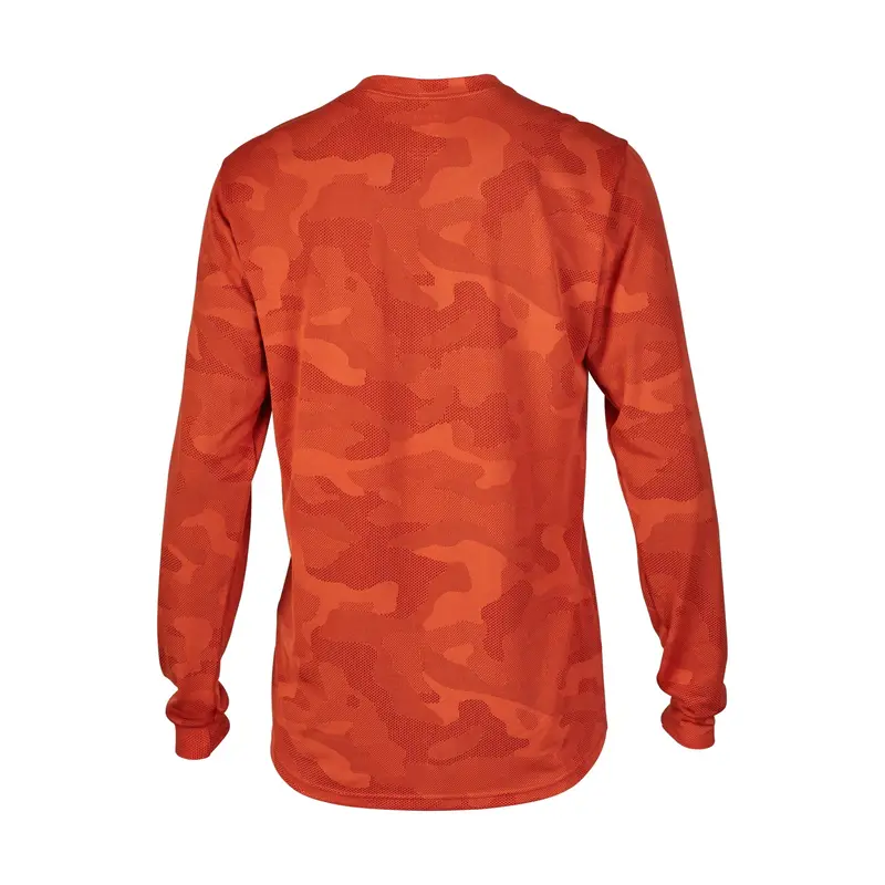 Fox Racing Ranger Tru Dri Long Sleeve Mtb Jersey - Atomic Orange 2