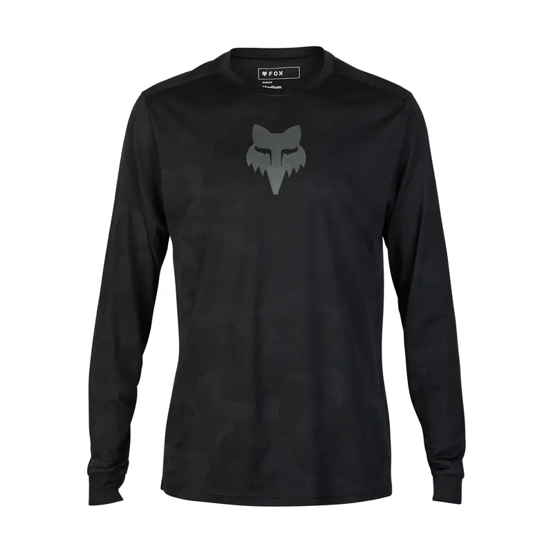 Fox Racing Ranger Tru Dri Long Sleeve Mtb Jersey - Black - 2024 1