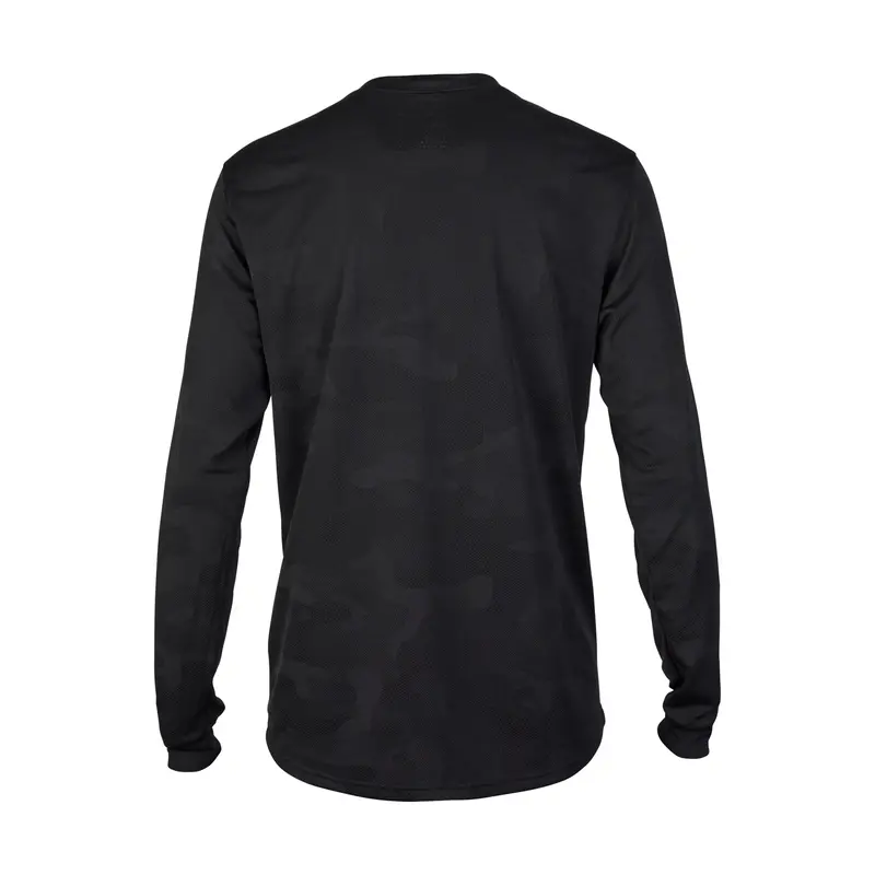 Fox Racing Ranger Tru Dri Long Sleeve Mtb Jersey - Black - 2024 2