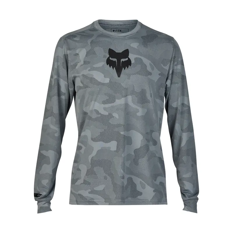 Fox Racing Ranger Tru Dri Long Sleeve Mtb Jersey - Cool Gray 1