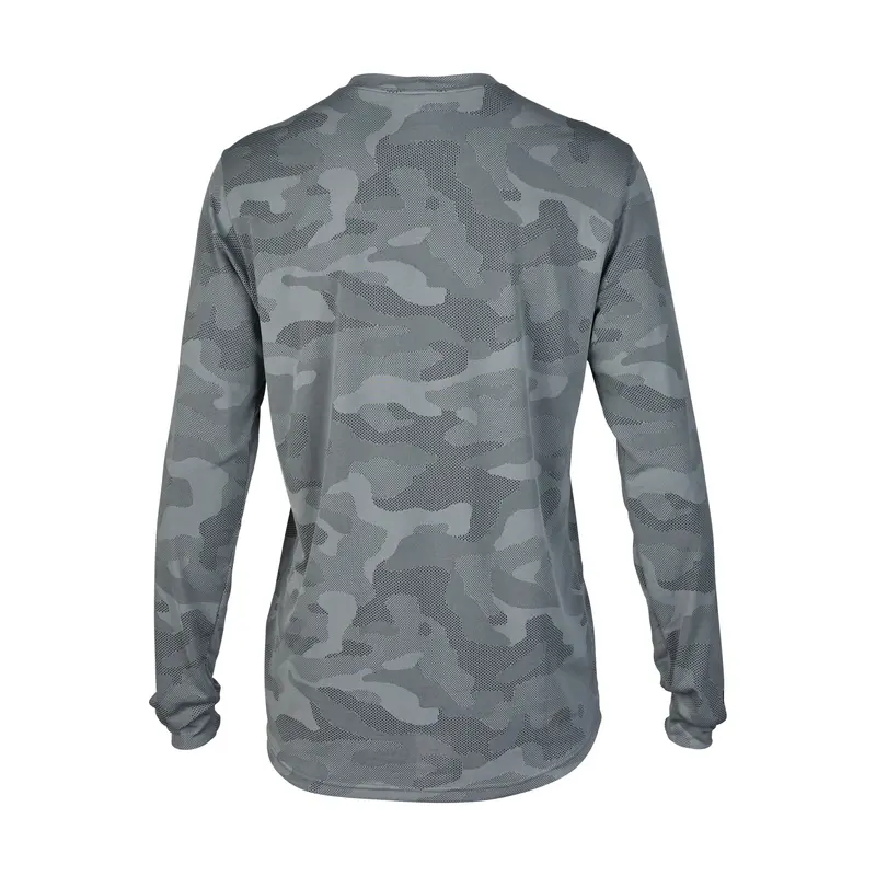Fox Racing Ranger Tru Dri Long Sleeve Mtb Jersey - Cool Gray 2