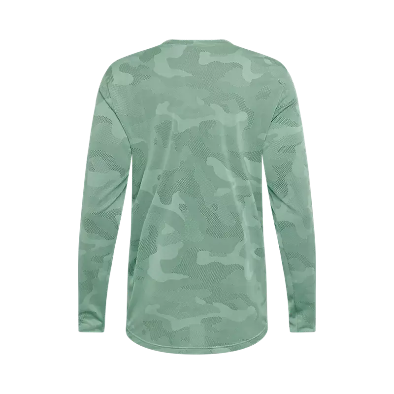 Fox Racing Ranger Tru Dri Long Sleeve Mtb Jersey - Pine 2